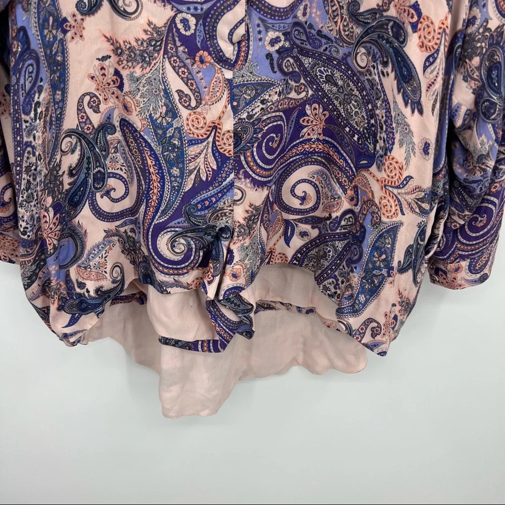 The Jetset Diaries Paisley Fortune Teller  Romper XS - Picture 2 of 10